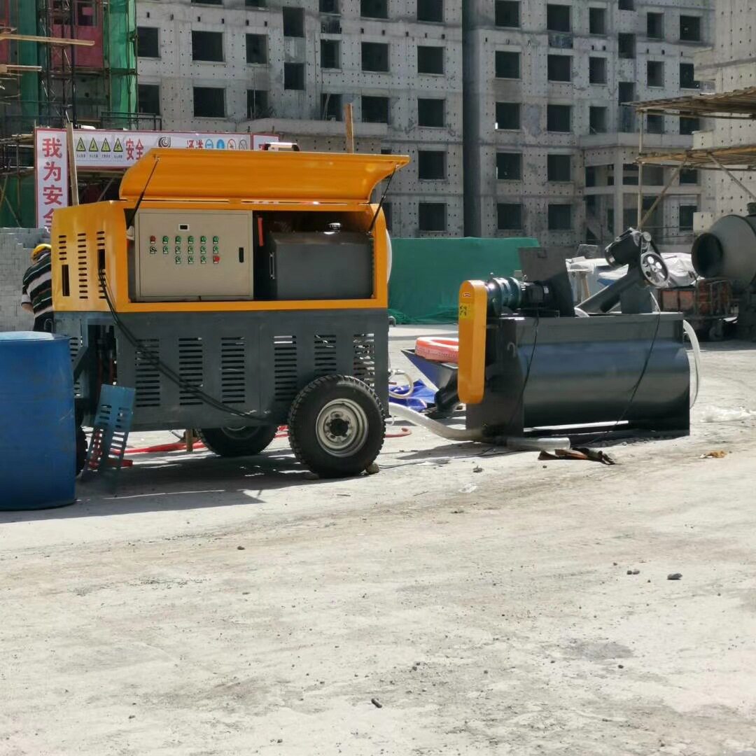 小型地暖水泥发泡机 家装屋面保温隔热垫层泡沫混凝土发泡机
