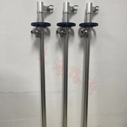 HP-A1/A2+SS316-1000/700气动油桶泵不锈钢化工插桶泵手提抽液泵
