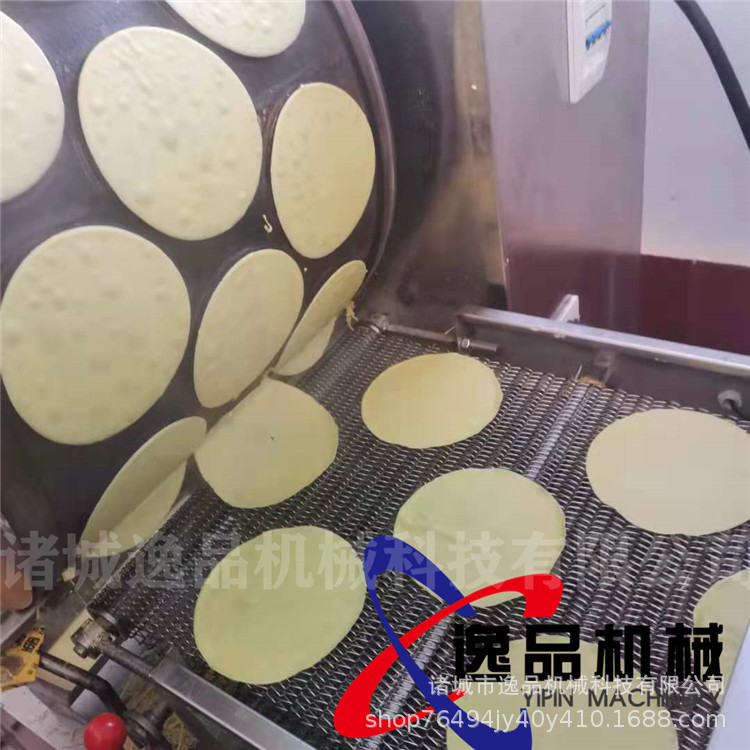 中型商用春卷皮薄饼机