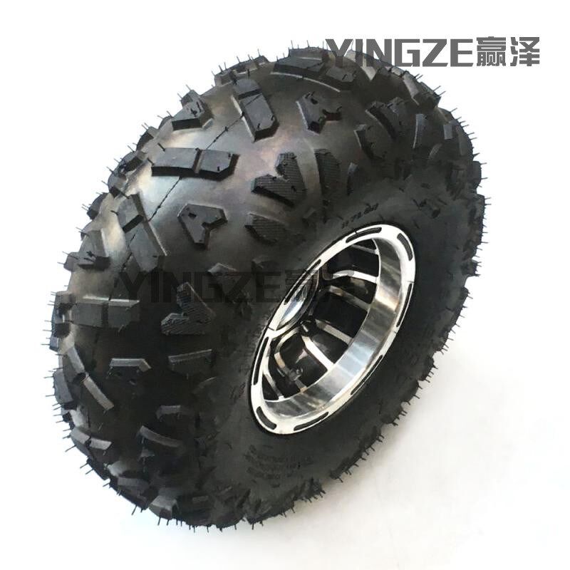 四轮越野沙滩车卡丁车配件7寸铝合金轮毂 16X8-7寸A字轮胎铝轮毂