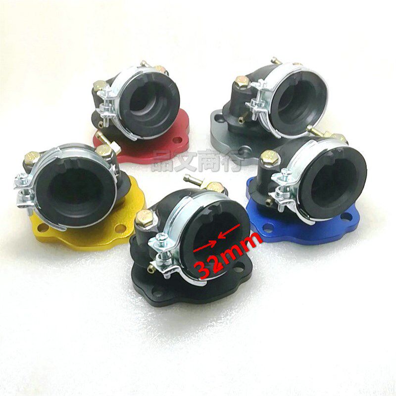 2冲 JOG50 6代 EVO 5SU 5BM 改装大口径化油器进气企管 接口