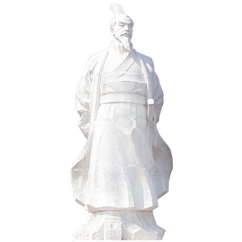 大型石雕定 制人物雕塑户外公园林景观大理石像汉白玉雕刻摆件