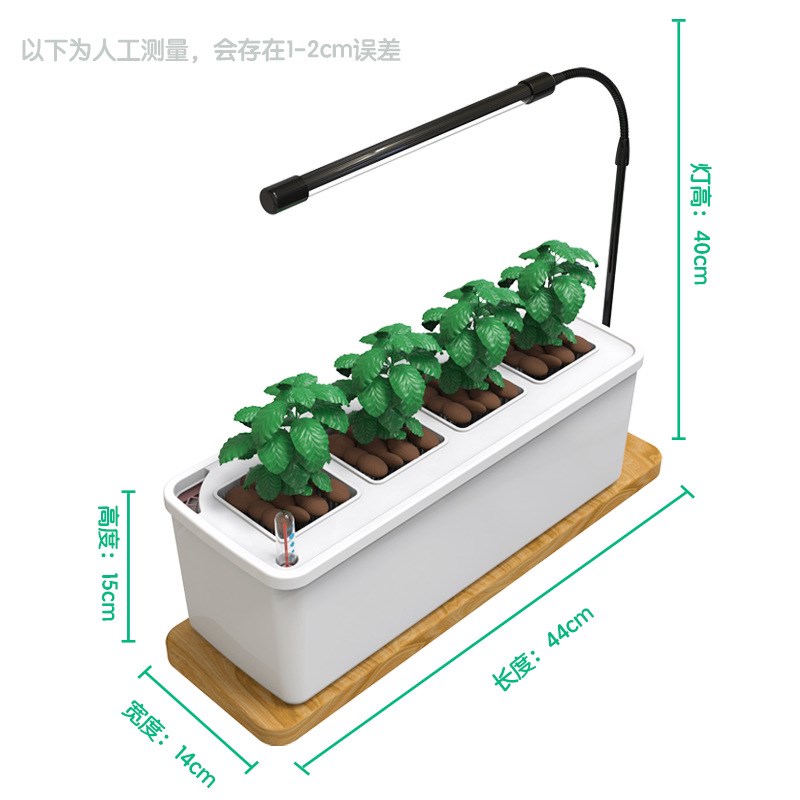 新款 室内水培种植箱 家庭阳台桌面G无土栽培设备花卉盆栽植物花