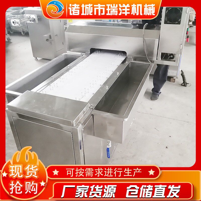 凤爪鸡爪劈半机 麻辣鸡爪切半机 泡椒鸡爪分半机鸡X爪子割半机