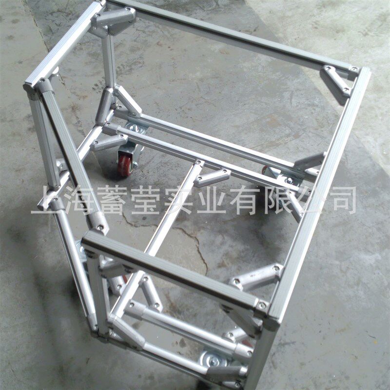 供应 第三代铝合金 线棒精益管 工作台推车