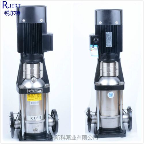 RL不锈钢立式多级离心泵选型 RLF卫生级管道泵 高扬程增压泵参数