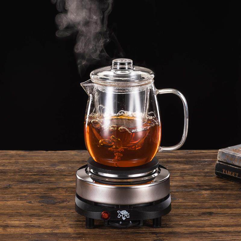 煮茶器套装耐热养生玻璃煮茶炉蒸汽煮茶壶加热小电热炉家用熬茶壶