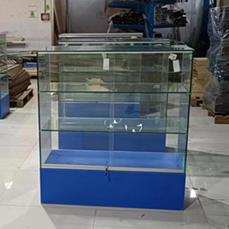 2023玻璃展示柜展览柜商品陈列柜数码音响产品展示架厂家直销展柜