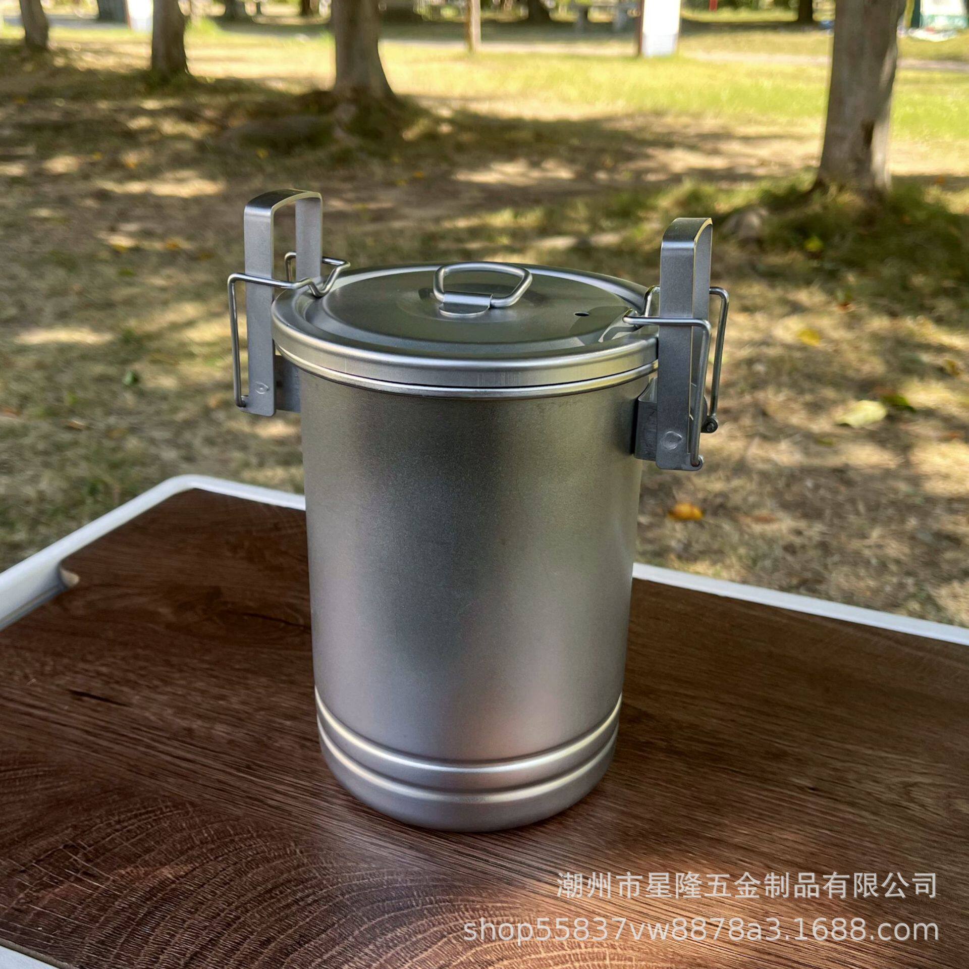 304不锈钢户外锅具微压煮饭神器野营露营徒步蒸锅便携套装煮锅