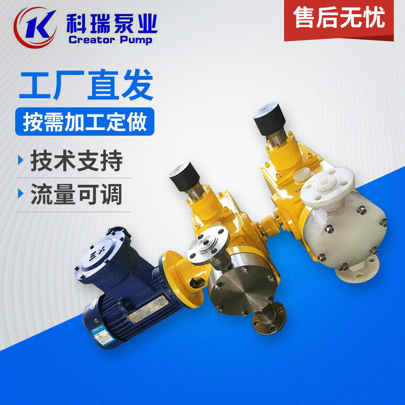 机械隔膜微型柱塞串联计量泵