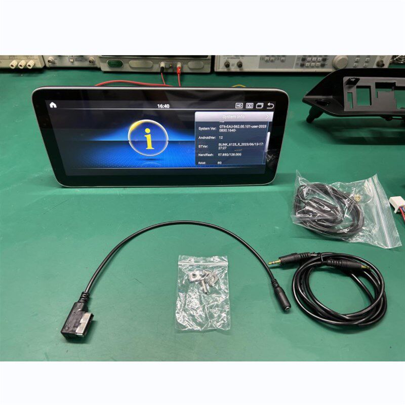 适用11-14款g奔驰右肽W204 NTG4.5安卓导航12.3寸八核无线Carplay