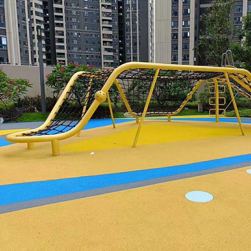 幼儿园儿童健身户外攀爬网架A游乐设施备绳网滑梯绳索攀爬网