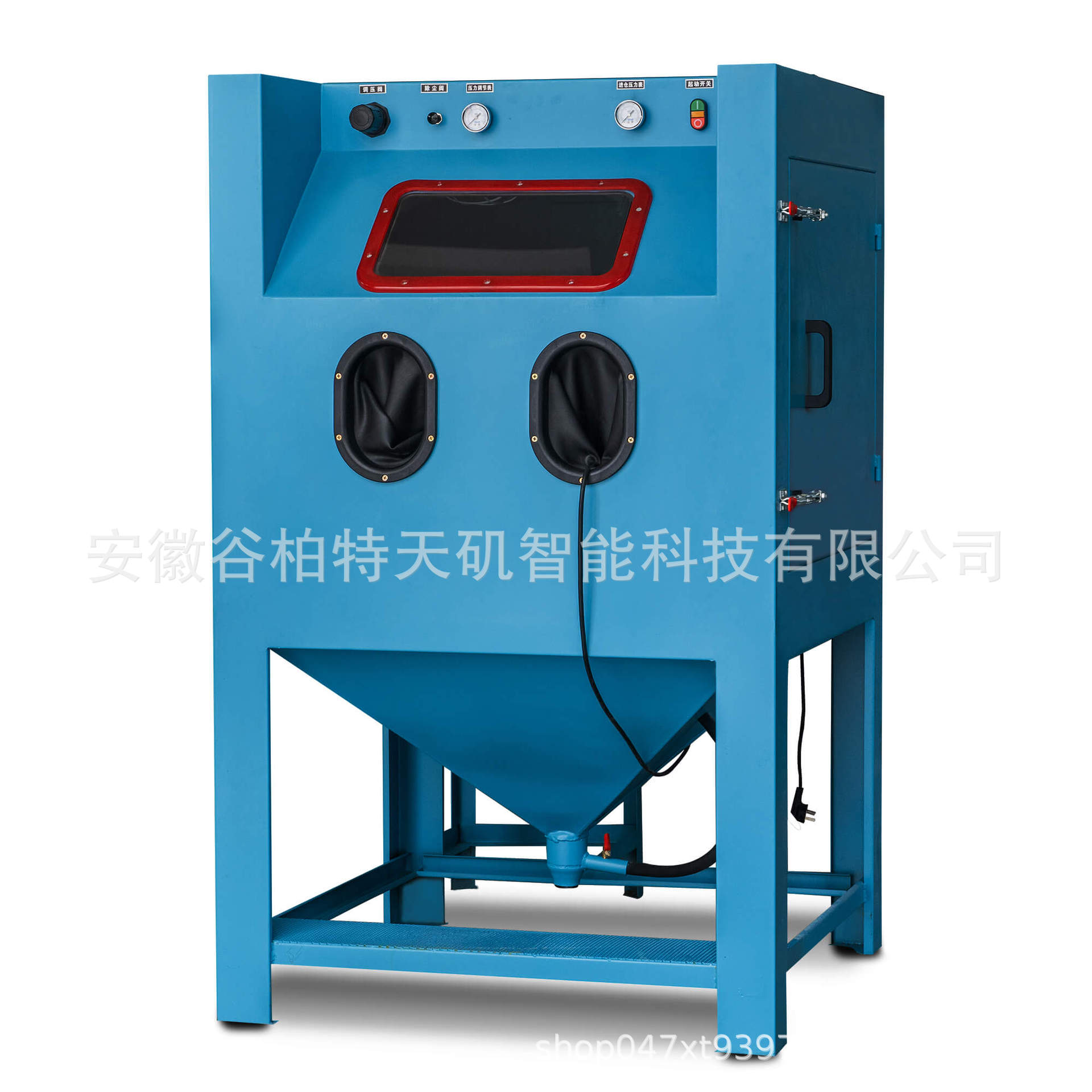 谷柏特小型手动模具除锈喷砂机
