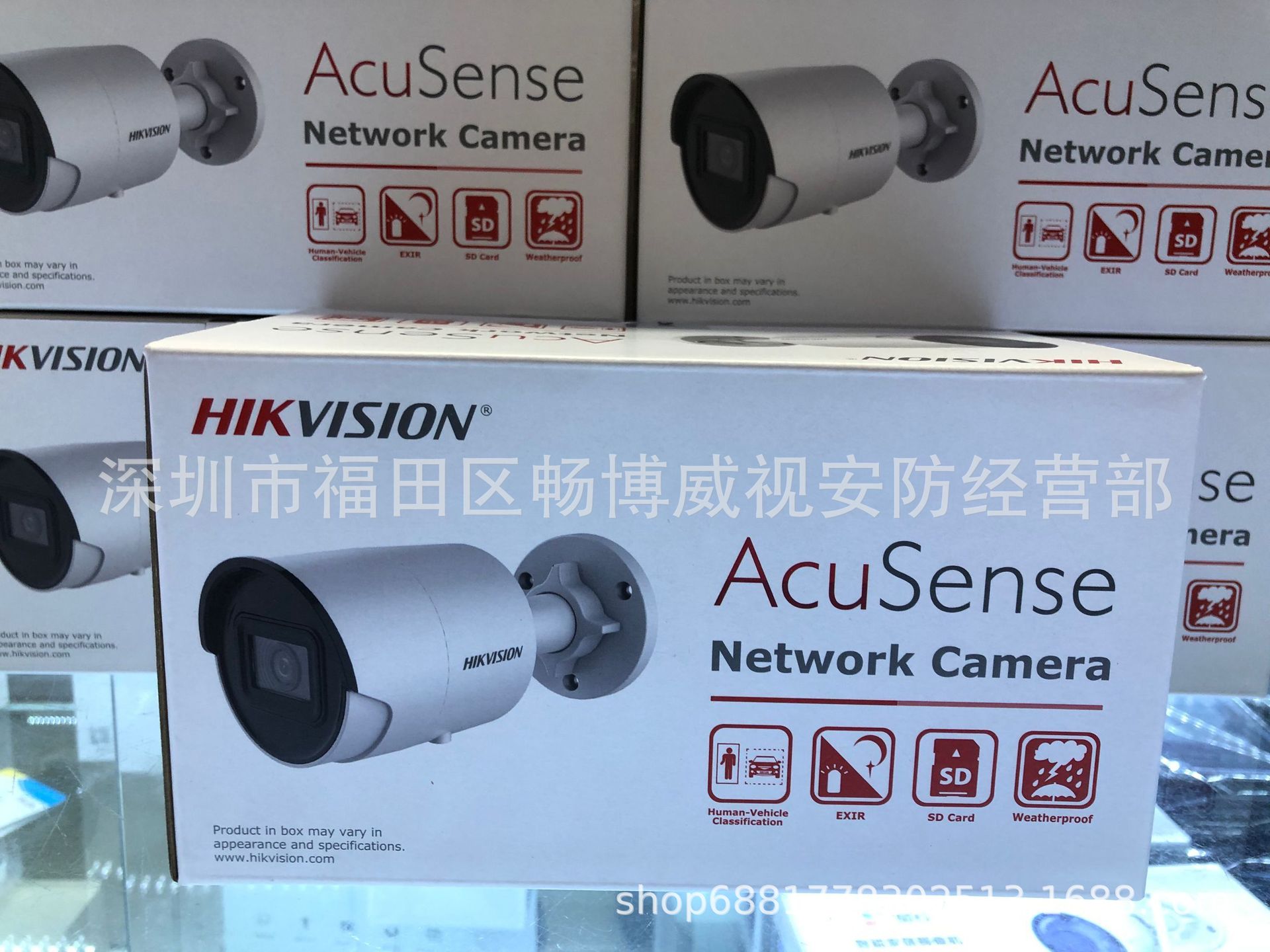 海康英文版DS-2CD2083G2-IU 800万POE网络高清红外枪机H.265现货
