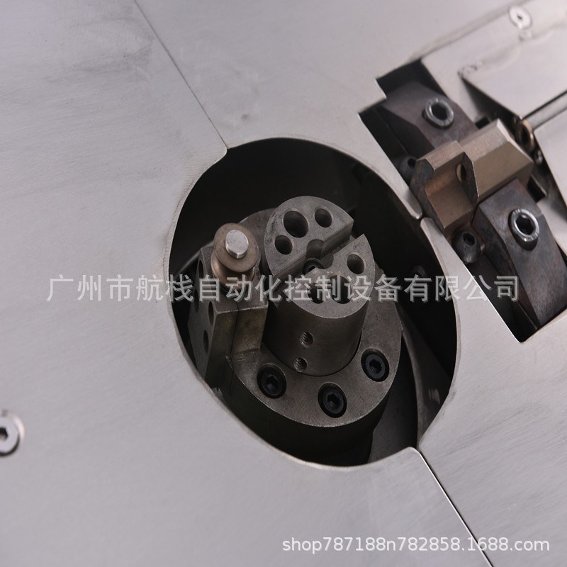 铁线圆棒两端车槽倒角弯线成B型机 钢筋自动折弯车牙弯形机
