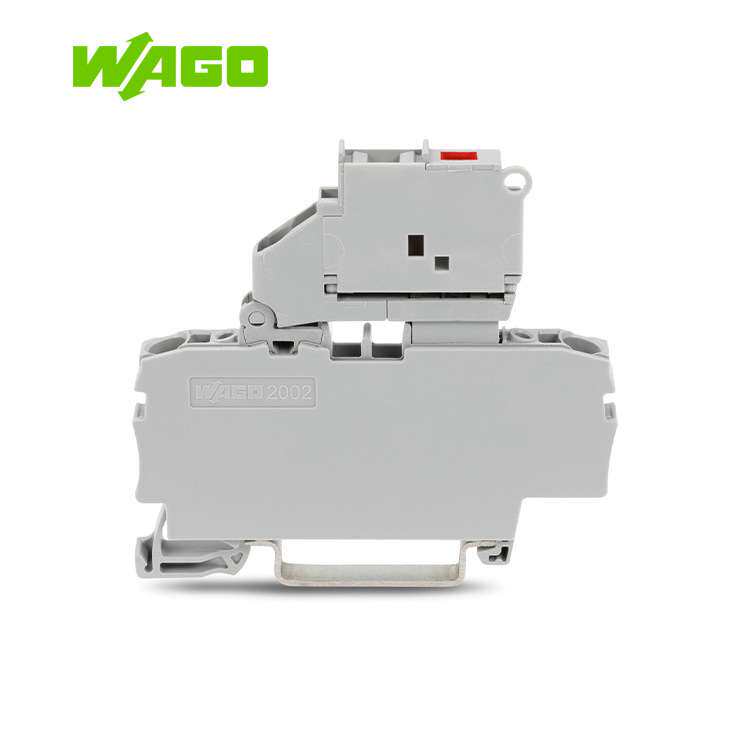 德国WAGO万可接2.5mm2导线功能弹簧接线端子2002-2611/1000-541