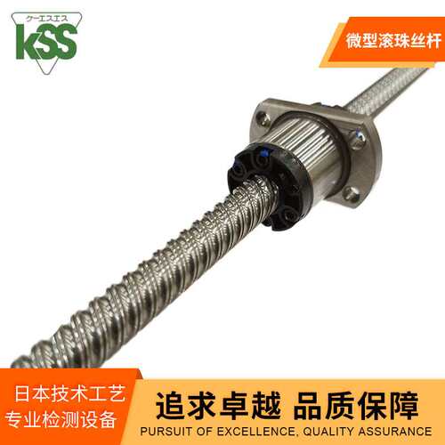 KSS微型大头丝杆SRT0606台阶型滚珠丝杠精密高精度冷轧螺杆现货