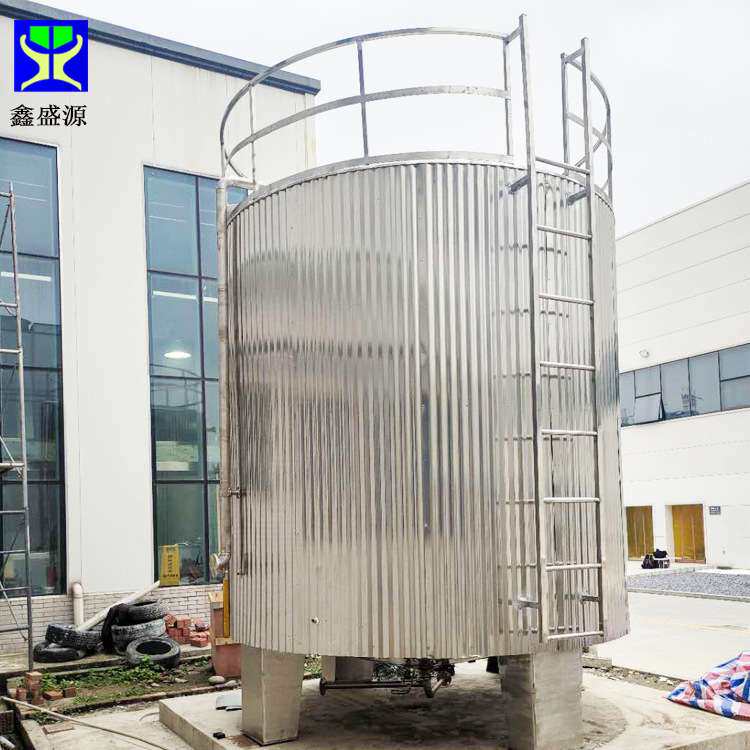 立式豆油储油罐卧式不锈钢食品保鲜存放罐大型304酸奶储存罐