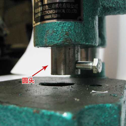 三鼎手动压力机JS32小型冲压机打孔机菱斩机柳合冲孔手啤机小冲床