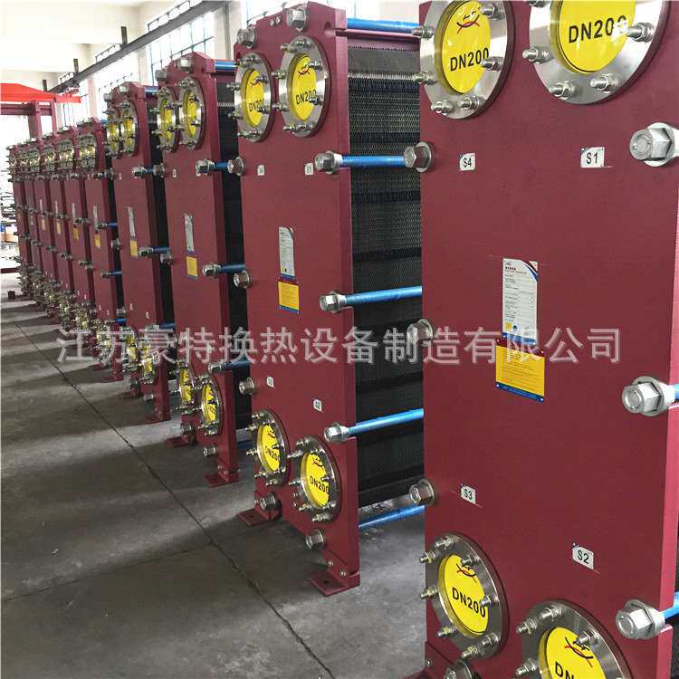 换热片 暖气板式换热器 不锈钢过水热家用水源热泵 容积式换热器