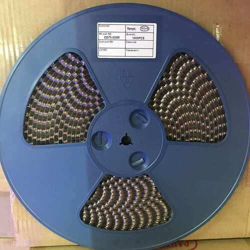 功率电感CD75 22UH贴片非屏蔽绕线(7*7MM 220M)耐高温铜线  现货!