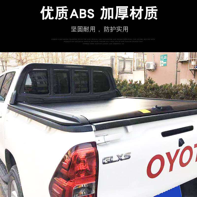 hilux revo  sr5中东 海拉克斯皮卡改装配件塑料防护后窗保护罩