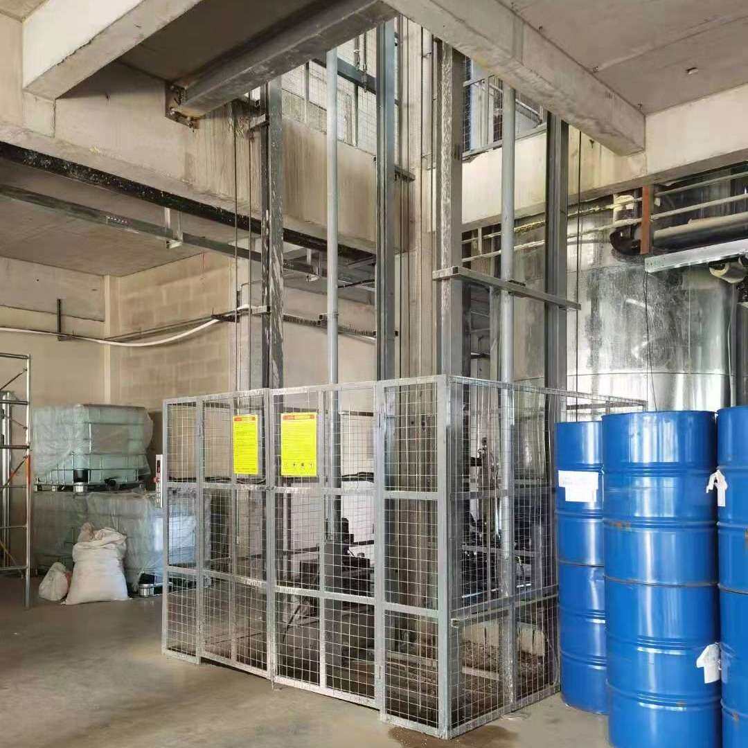 工厂仓库车间货梯升降机厂房电动液压货梯升降机导轨链条式货梯