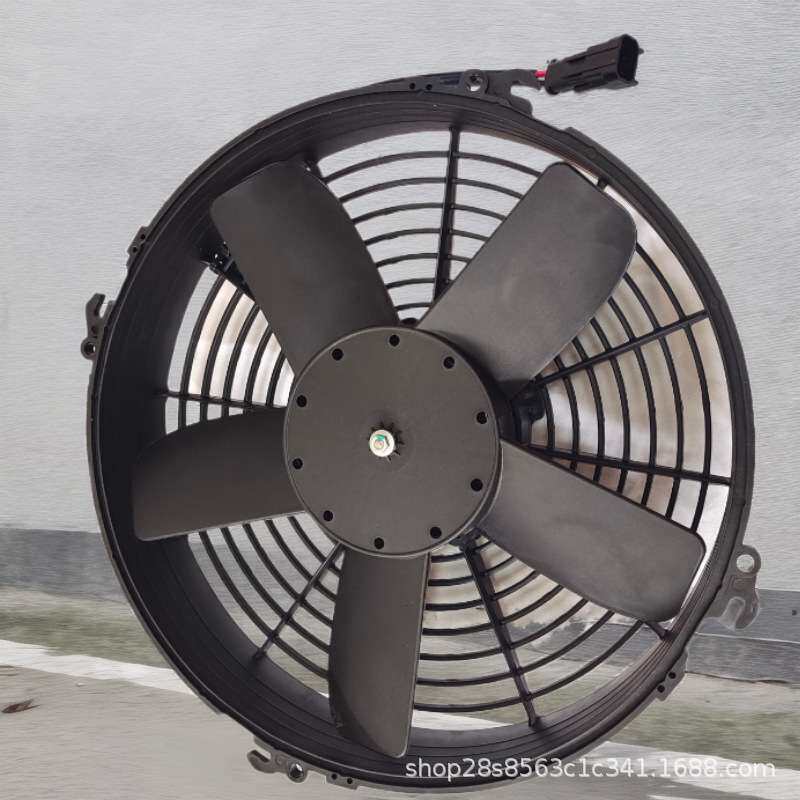 供应搅拌车散热器风扇 车载泵车散热器排风扇LNF-23051XA 24V