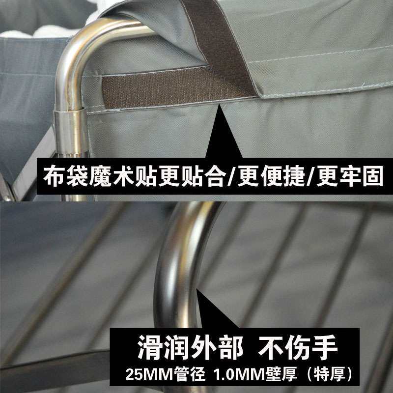 折叠布草车不锈钢收集手推车保洁房口车酒店宾馆客房服务车工作车