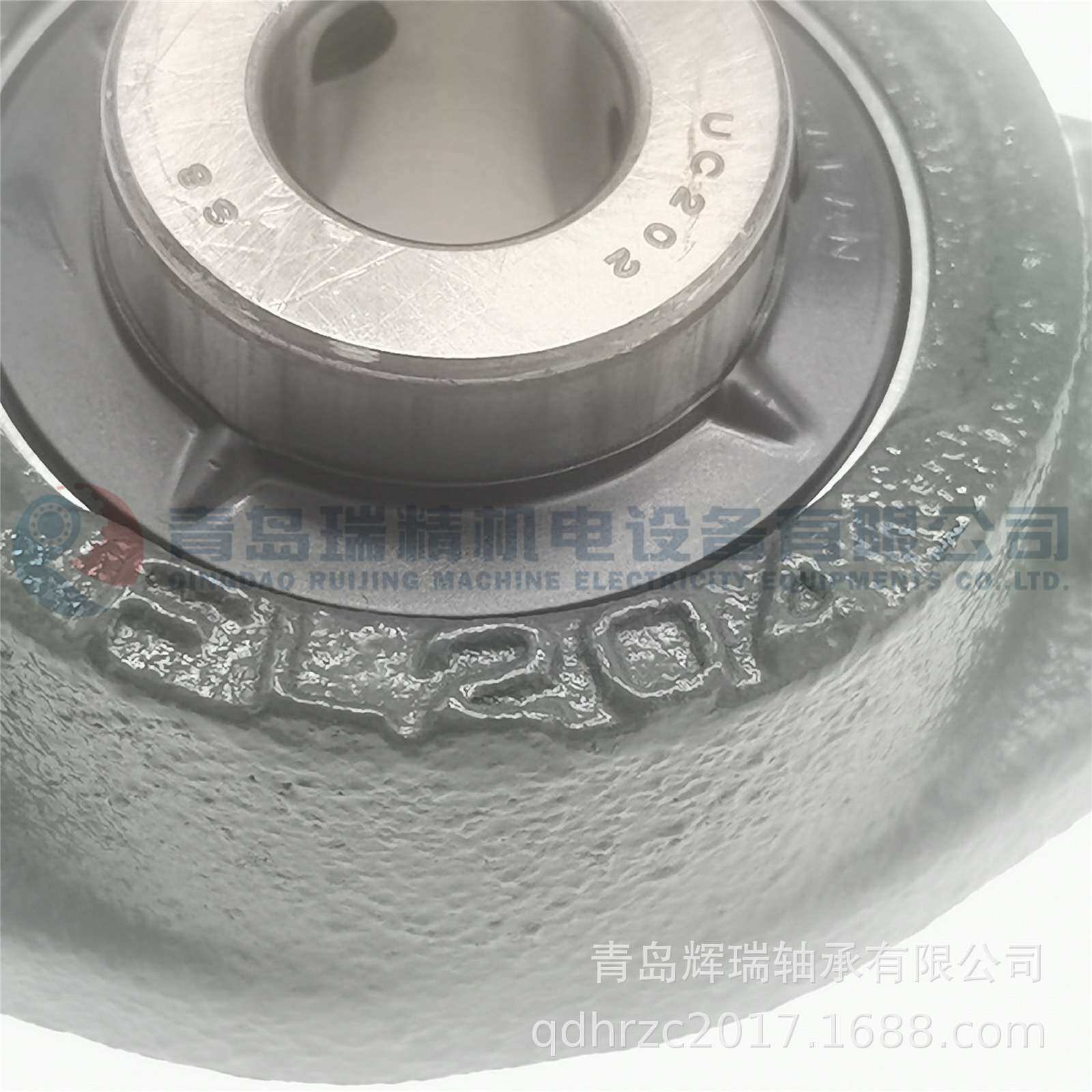 N-S-K 菱形带座轴承单元 UCFL202D1 轴承UC202D1 + 轴承座FL204