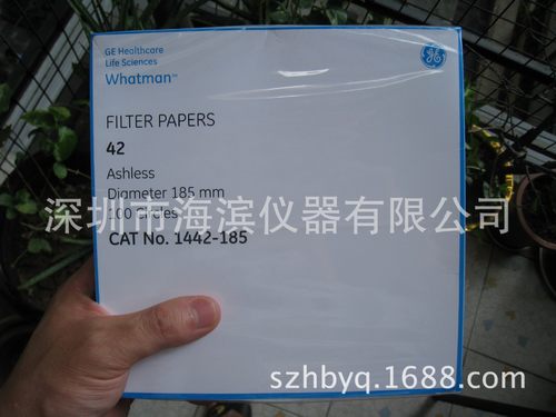 whatman玻璃纤维滤纸1821-150直径150MM孔径1.0UM玻纤过滤纸膜