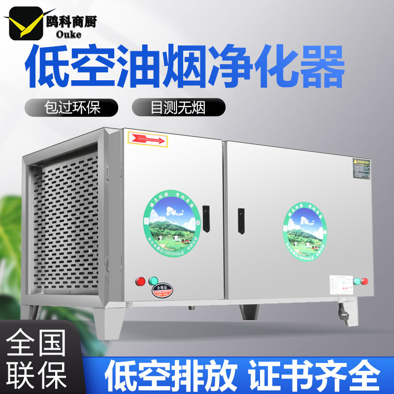 油烟净化器商用低空排放无烟分离过环保烧烤饭店厨房餐饮6000风量