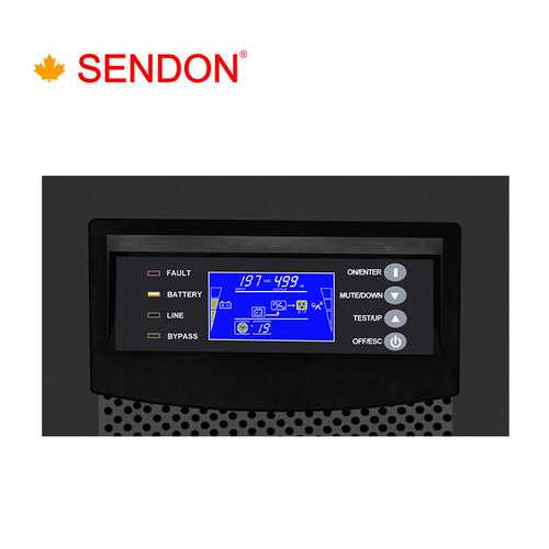 SENDON山顿SE10KNTL高频单进单出ups不间断电源10KVA/8000w