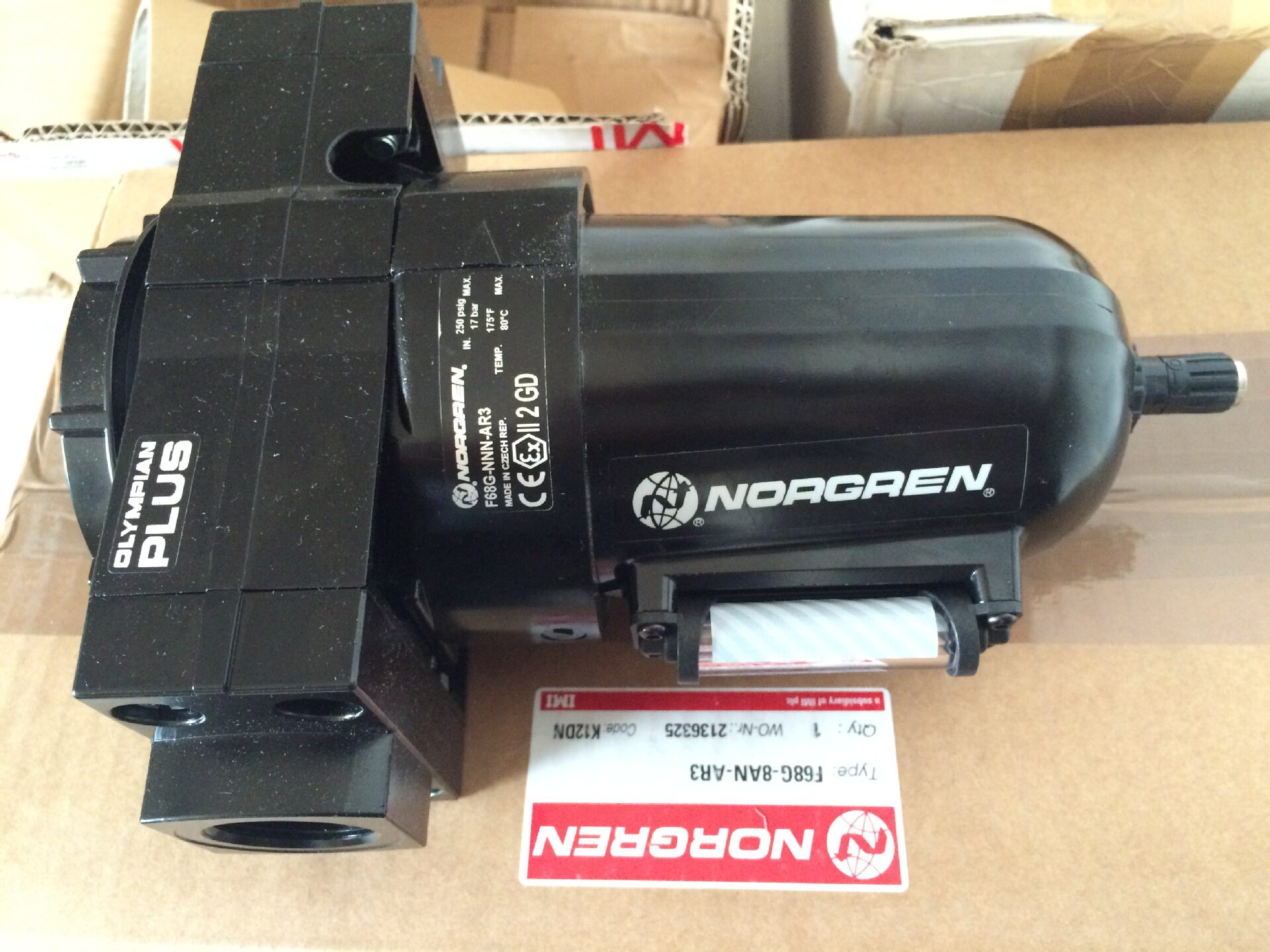NORGRENIMIF68G-NNN-MR1滤器