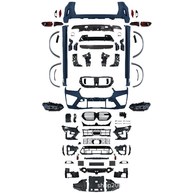 适用于宝马X5 19--22年G05/18前期老改新X5M后期23+前后杠灯套件