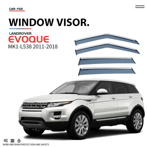 适用路虎揽胜极光L晴雨挡雨板Range Rover Evoque Window visor
