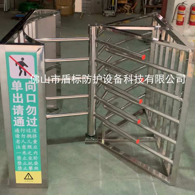 广州展会中心限流单向入口不锈钢转闸机地铁站售票中心单向旋转门