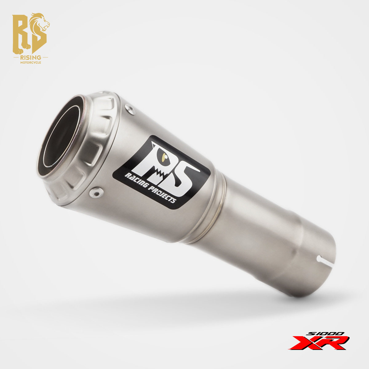 RS宝马S1000XR钛金中尾段排气管