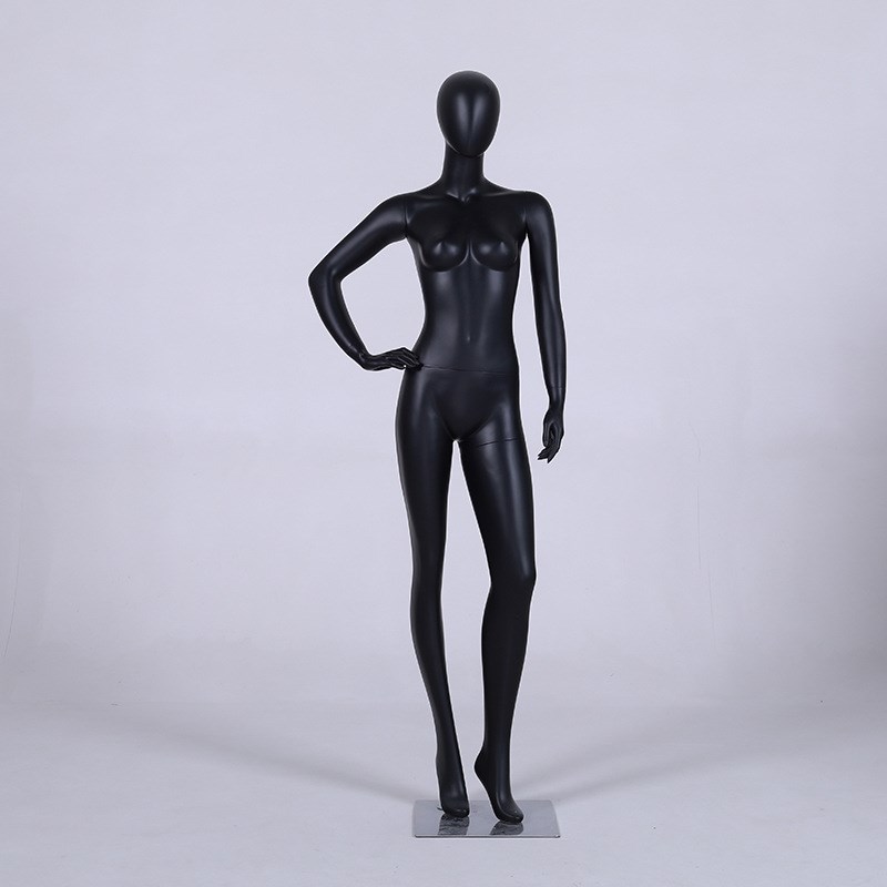 服装店模特道具女全身女装模特架H子橱窗假人体模特展示架