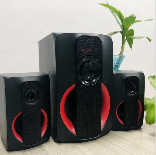 电脑音箱台式机家用有线通用音响低音炮插卡USB桌面组合音箱厂家