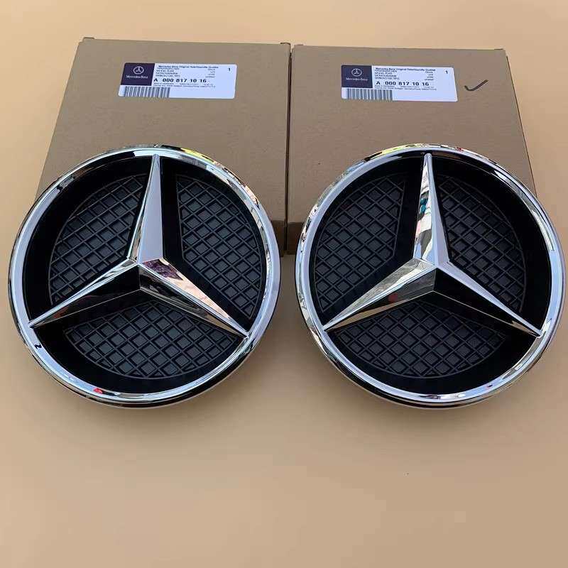 适用奔驰C180 C200 C260 E260 E300L W205中网标志大标前车标W212