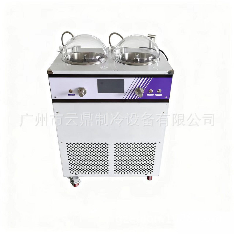 厂家新款 110V 二缸冰激凌凝机 gelato machine 智能冷萃酸奶机