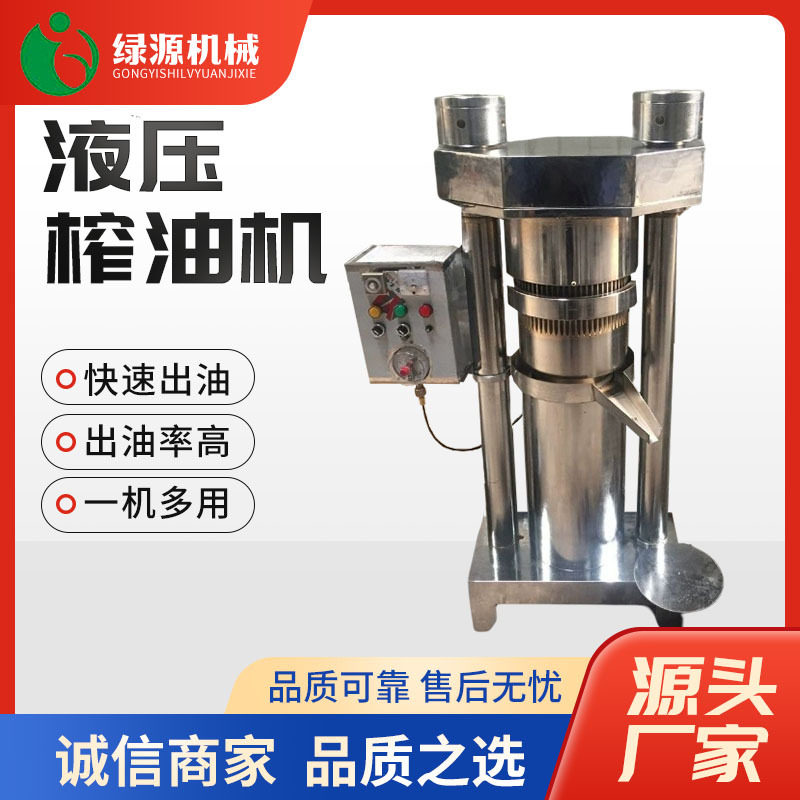 小型全自动液压压榨榨油机