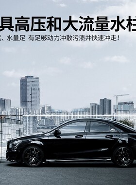家用高压洗车机1600mW便携式清洗机220V水泵水枪 Q1W-FF-5.5/10