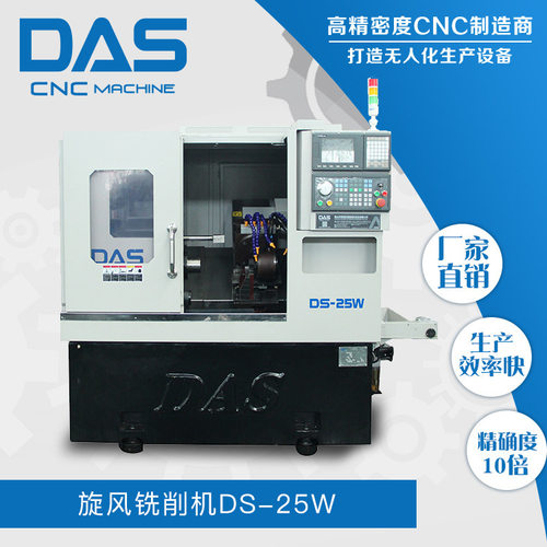 广东数控蜗杆机DS-25W旋风铣