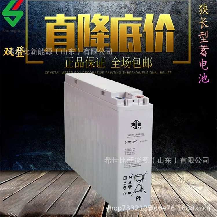 双登蓄电池 6-XFMJ-90前端子狭长型胶体蓄电池12V90AH规格型号