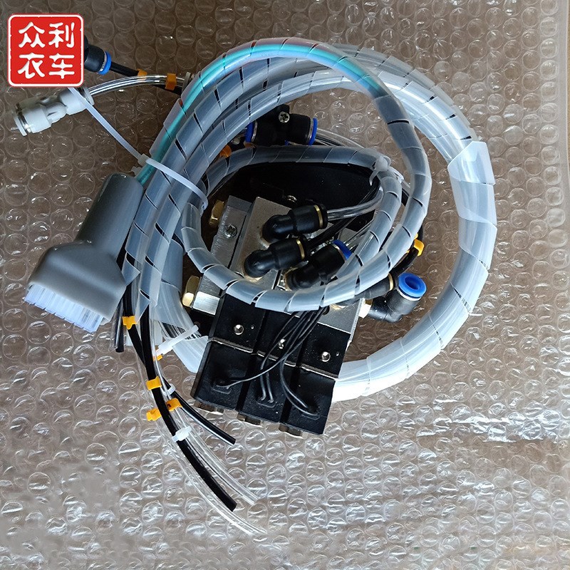 银箭关西款多针机自动剪线装置自动抬压脚自动U吹气自动夹底线