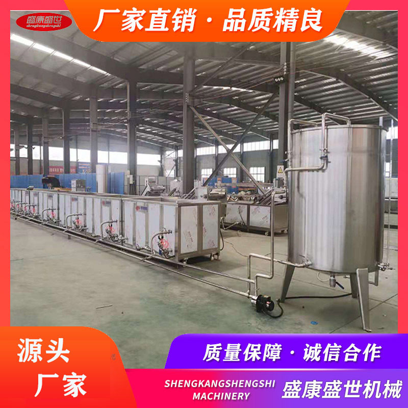盛康多联卤肉卤煮灭菌流水线