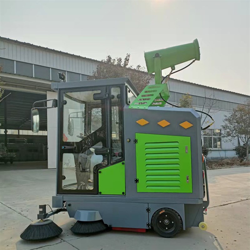 双刷扫地车工业扫地机扫地机器人吸K尘无动力手推式扫地机