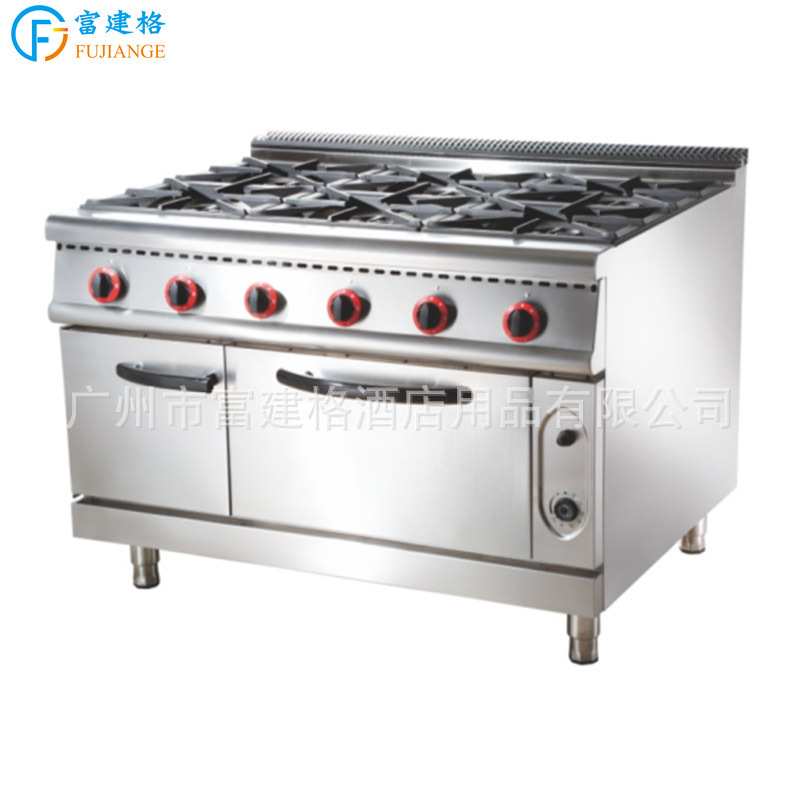 六头煲仔炉连电焗炉商用煲汤炉煲汤器煲仔饭煲粥酒店厨房商用工程